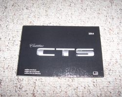 2014 Cadillac CTS Owner's Manual