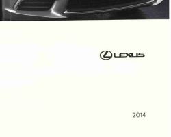 2014 Lexus LS600h L Owner's Manual