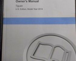2014 Volkswagen Tiguan Owner's Manual