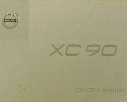 2015 Volvo XC90 Owner's Manual