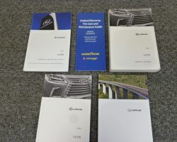 2016 Lexus LX570 Owner's Manual Set