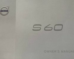 2016 Volvo S60 Owner's Manual