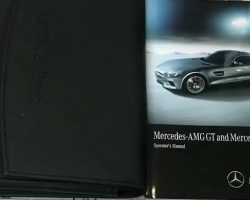 2017 Mercedes Benz AMG GT Owner's Operator Manual User Guide Set