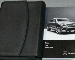 2017 Mercedes Benz GLC-Class Coupe GLC300 & GLC43 AMG Owner's Operator Manual User Guide Set