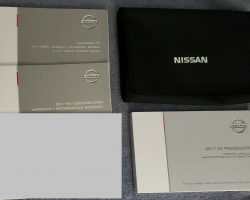 2017 Nissan NV Passenger Owner's Manual Set