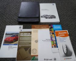 2017 Volkswagen Golf, Golf GTI & Golf R Owner's Manual Set