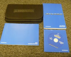 2018 Honda Accord Sedan Owner's Manual Set