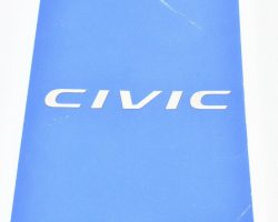 2018 Honda Civic Sedan Owner's Manual