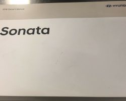 2018 Hyundai Sonata Owner's Manual