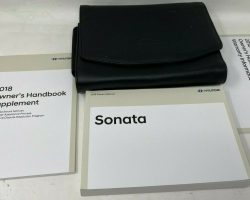 2018 Hyundai Sonata Owner's Manual Set
