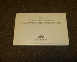 2018 Infiniti Q60 Owner's Manual