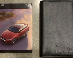 2018 Jaguar XE Owner's Operator Manual User Guide Set