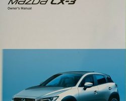 2018 Mazda CX-3 Owner's Manual
