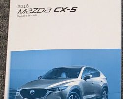 2018 Mazda CX-5 Owner's Manual