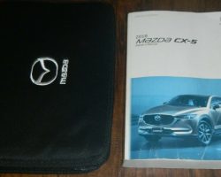 2018 Mazda CX-5 Owner's Manual Set
