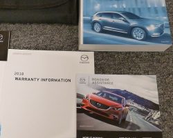 2018 Mazda CX-9 Owner's Manual Set