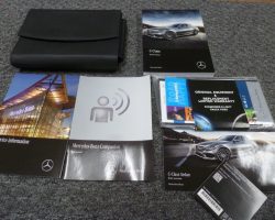2018 Mercedes Benz C-Class Sedan C300, C350e, C43 & C63 AMG Owner's Operator Manual User Guide Set