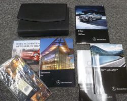 2018 Mercedes Benz E-Class Cabriolet Convertible E400 Owner's Operator Manual User Guide Set
