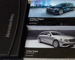 2018 Mercedes Benz E-Class Wagon E63 AMG Owner's Operator Manual User Guide Set