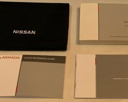 2018 Nissan Armada Owner's Manual Set