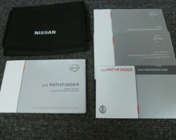2018 Nissan Pathfinder Owner's Manual Set