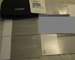 2018 Nissan Titan Owner's Manual Set