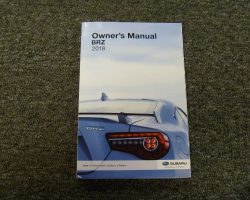 2018 Subaru BRZ Owner's Manual