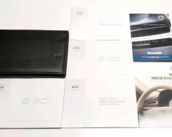 2018 Volvo S90 Owner's Manual Set