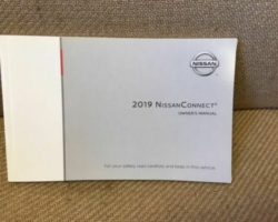 2019 Nissan Sentra Connect Navigation System Owner's Manual