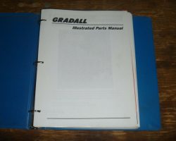 Gradall G3WD-E Excavators Parts Catalog Manual