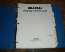 Gradall M-2460 Excavators Shop Service Repair Manual