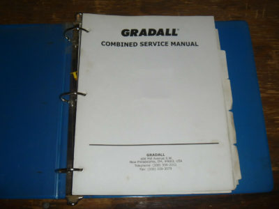 Gradall Trackstar Excavators Shop Service Repair Manual