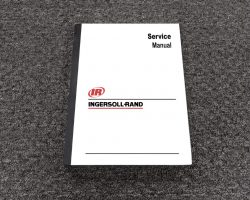 Ingersoll-Rand CR-36 Compactor Shop Service Repair Manual