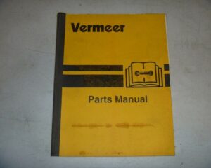 Vermeer V3550 Trencher Parts Catalog Manual