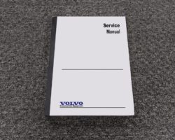 Volvo EC160C LC Excavator Shop Service Repair Manual