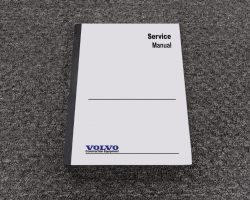 Volvo GM 611 Backhoe Shop Service Repair Manual