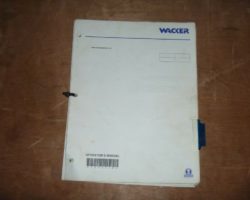 Wacker Neuson 8085T Wheel Loaders Owner Operator Maintenance Manual