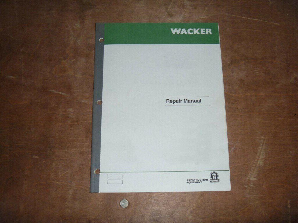 Wacker Neuson BPU3050A Compactors Shop Service Repair Manual DIY