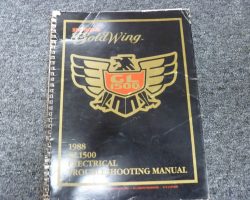1988 Honda GL1500 Gold Wing Motorcycle Electrical Troubleshooting Manual