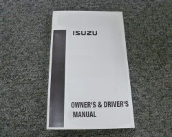 2007 Isuzu FVR Truck Owner's Manual