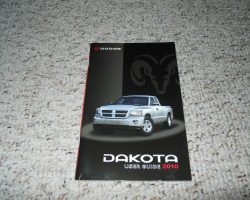 2010 Dodge Dakota Owner's Operator Manual User Guide