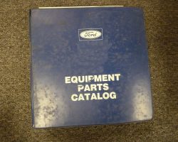 Parts Catalog for FORD Harvesting equipment model 601
