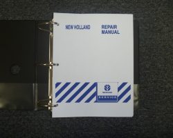 Service Manual On CD for New Holland Tractors model TS115A