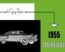 1955 Mercury Custom Owner's Manual