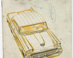 1958 Ford Custom Owner's Manual