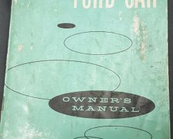 1959 Ford Custom Owner's Manual