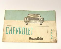 1960 Chevrolet Biscayne Owner's Manual