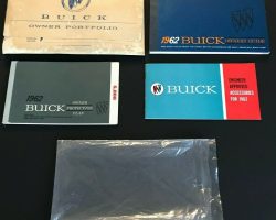 1962 Buick Invicta Owner's Manual Set