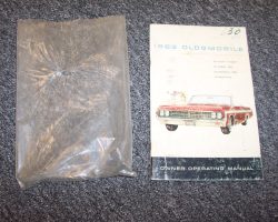 1963 Oldsmobile Super 88, Dynamic 88, Starfire & Ninety-Eight Owner's Manual Set