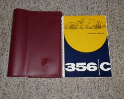 1964 Porsche 356C Owner's Manual Set
